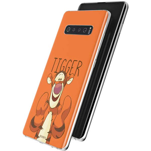Disney Winnie the Pooh Tigget Portrait Galaxy S10 Plus Skin