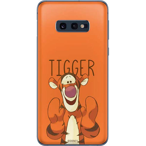 Disney Winnie the Pooh Tigget Portrait Galaxy S10e Skin