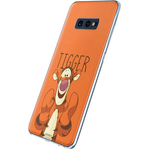 Disney Winnie the Pooh Tigget Portrait Galaxy S10e Skin