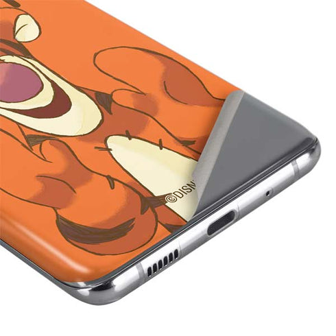 Disney Winnie the Pooh Tigget Portrait Galaxy S20 Plus Skin