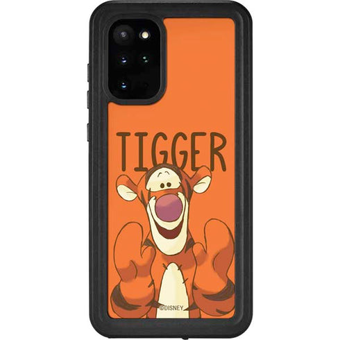 Disney Winnie the Pooh Tigget Portrait Galaxy S20 Plus Waterproof Case