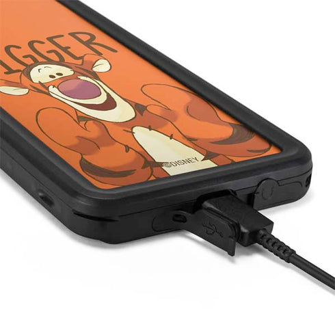 Disney Winnie the Pooh Tigget Portrait Galaxy S20 Plus Waterproof Case