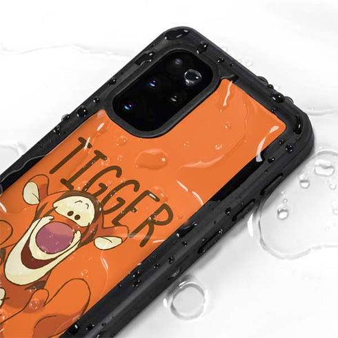 Disney Winnie the Pooh Tigget Portrait Galaxy S20 Plus Waterproof Case