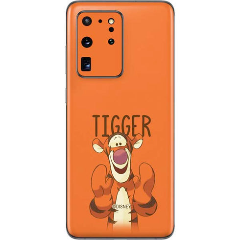 Disney Winnie the Pooh Tigget Portrait Galaxy S20 Ultra 5G Skin