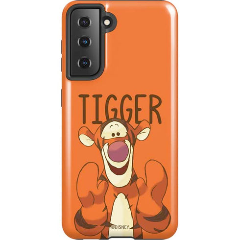 Disney Winnie the Pooh Tigget Portrait Galaxy S21 5G Pro Case