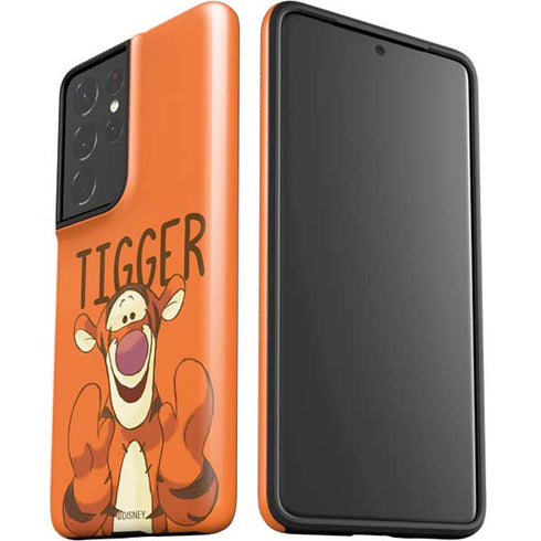 Disney Winnie the Pooh Tigget Portrait Galaxy S21 Ultra 5G Pro Case
