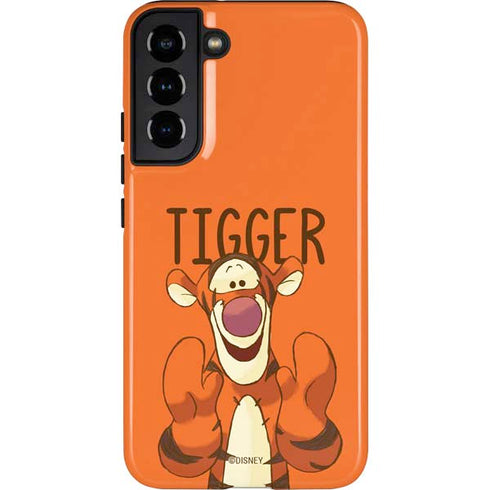 Disney Winnie the Pooh Tigget Portrait Galaxy S22 Plus Pro Case