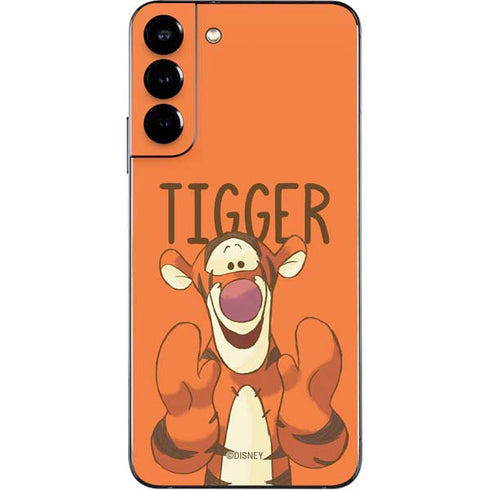 Disney Winnie the Pooh Tigget Portrait Galaxy S22 Plus Skin