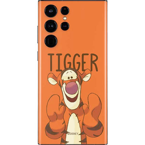 Disney Winnie the Pooh Tigget Portrait Galaxy S22 Ultra Skin