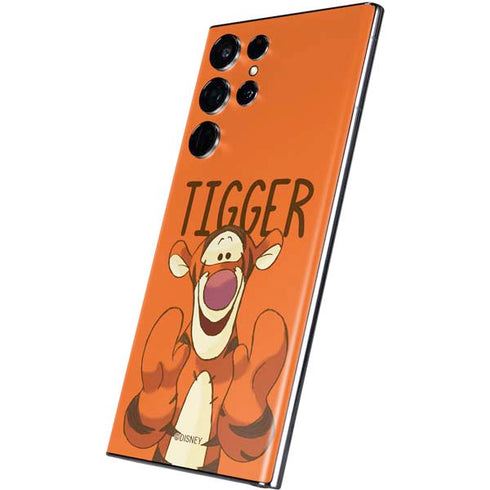 Disney Winnie the Pooh Tigget Portrait Galaxy S22 Ultra Skin