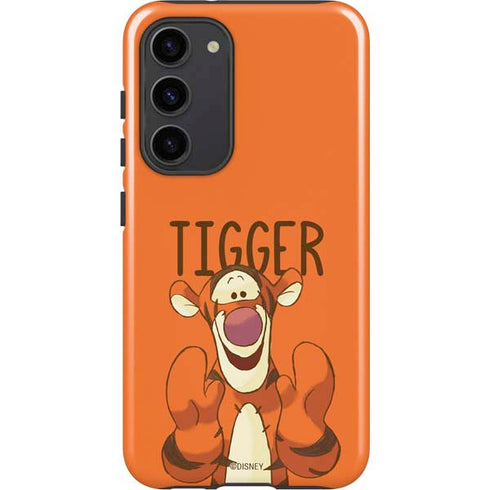 Disney Winnie the Pooh Tigget Portrait Galaxy S23 Plus Pro Case