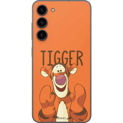 Disney Winnie the Pooh Tigget Portrait Galaxy S23 Plus Skin