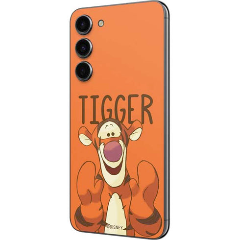 Disney Winnie the Pooh Tigget Portrait Galaxy S23 Plus Skin