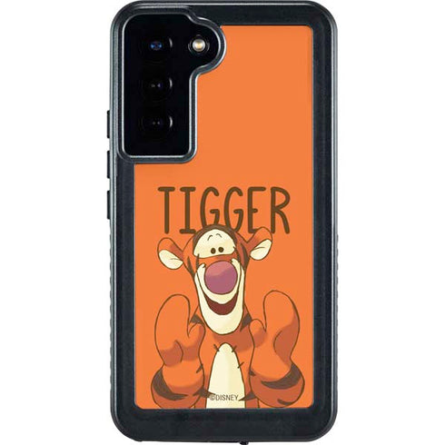 Disney Winnie the Pooh Tigget Portrait Galaxy S23 Plus Waterproof Case