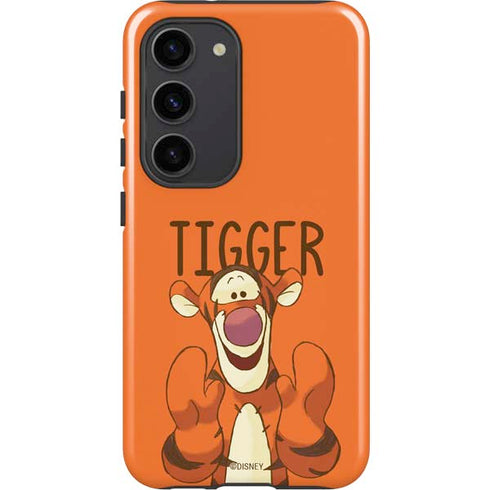 Disney Winnie the Pooh Tigget Portrait Galaxy S23 Pro Case