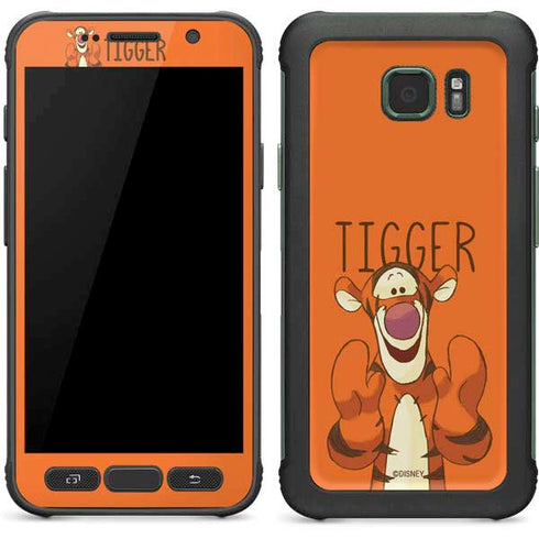 Disney Winnie the Pooh Tigget Portrait Galaxy S7 Active Skin