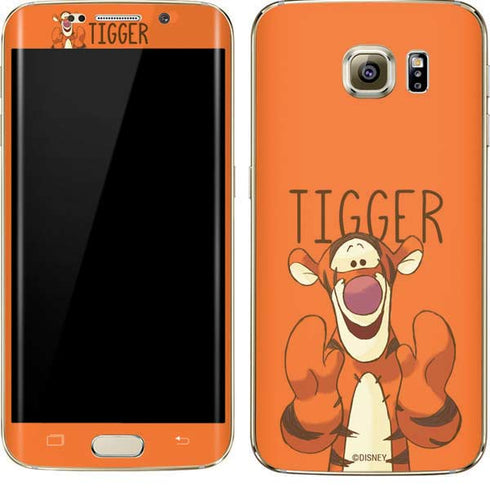 Disney Winnie the Pooh Tigget Portrait Galaxy S7 Edge Skin