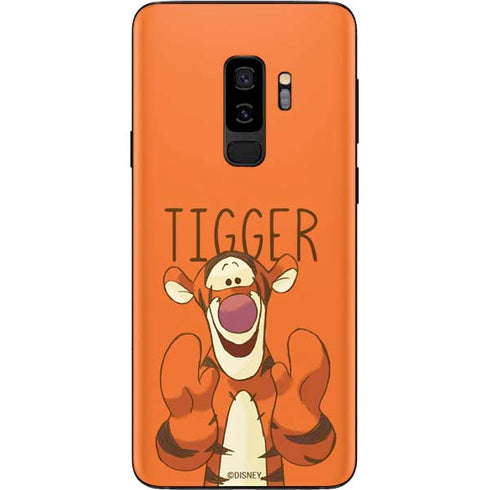 Disney Winnie the Pooh Tigget Portrait Galaxy S9 Plus Skin