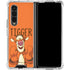 Disney Winnie the Pooh Tigget Portrait Galaxy Z Fold4 5G Clear Case