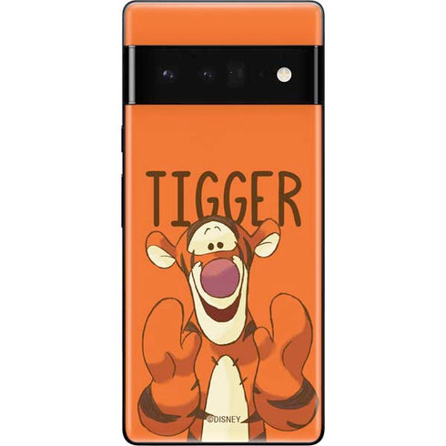 Disney Winnie the Pooh Tigget Portrait Google Pixel 6 Pro Skin