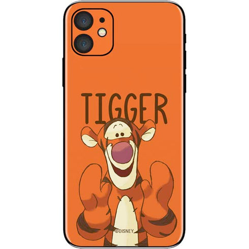 Disney Winnie the Pooh Tigget Portrait iPhone 11 Skin