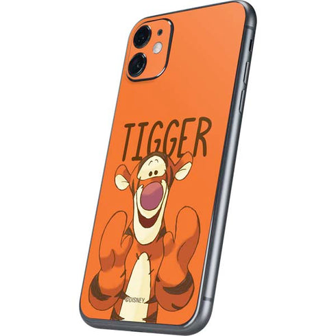 Disney Winnie the Pooh Tigget Portrait iPhone 11 Skin