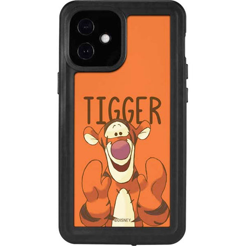 Disney Winnie the Pooh Tigget Portrait iPhone 12 Mini Waterproof Case