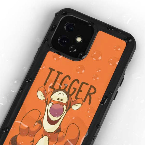Disney Winnie the Pooh Tigget Portrait iPhone 12 Mini Waterproof Case