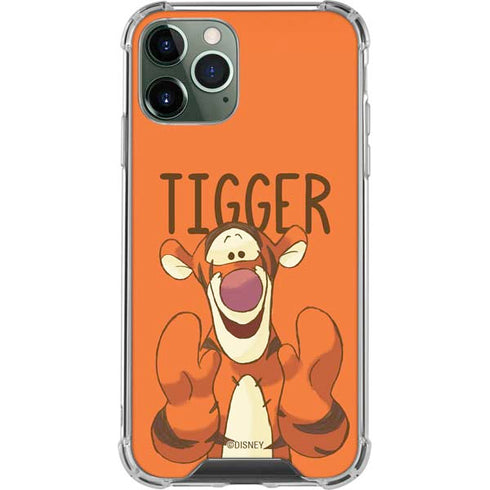 Disney Winnie the Pooh Tigget Portrait iPhone 12 Pro Clear Case