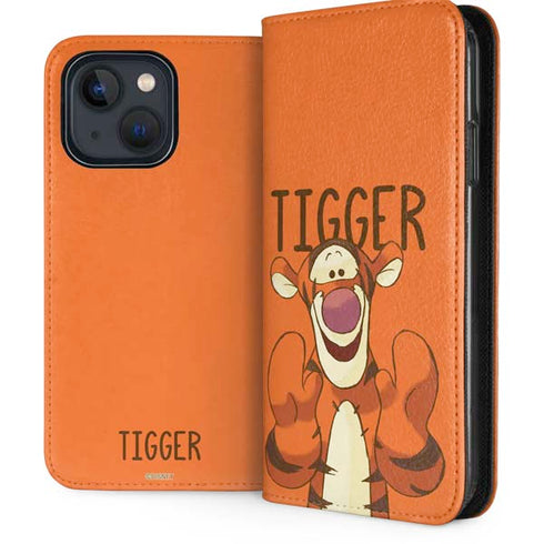 Disney Winnie the Pooh Tigget Portrait iPhone 13 Folio Case
