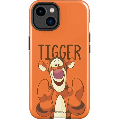 Disney Winnie the Pooh Tigget Portrait iPhone 14 Plus Impact Case