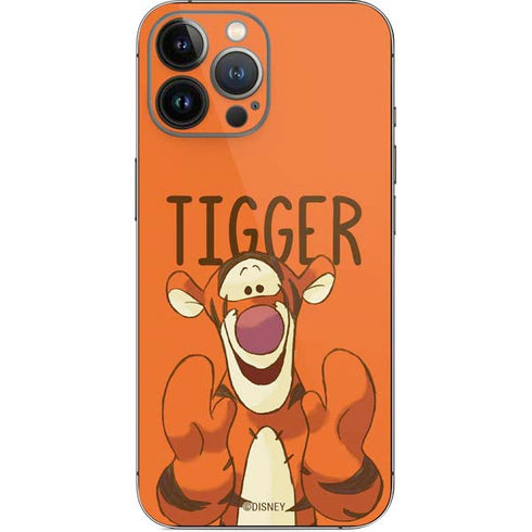 Disney Winnie the Pooh Tigget Portrait iPhone 14 Pro Max Skin