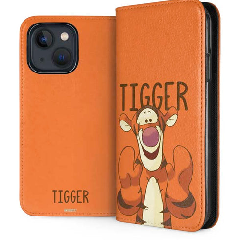 Disney Winnie the Pooh Tigget Portrait iPhone 15 Folio Case