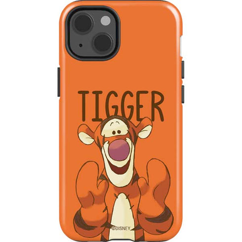 Disney Winnie the Pooh Tigget Portrait iPhone 15 Plus Impact Case