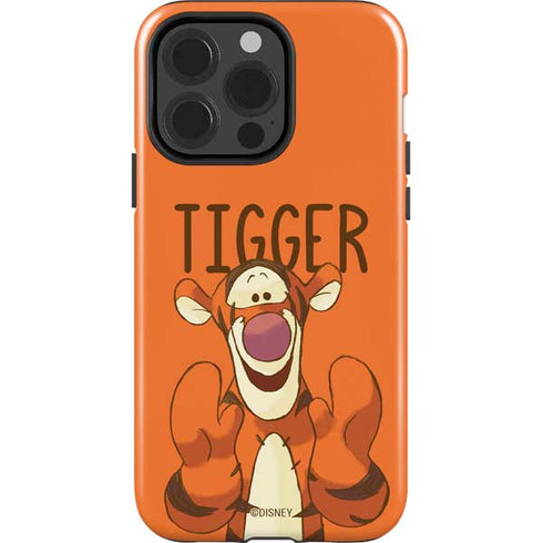 Disney Winnie the Pooh Tigget Portrait iPhone 15 Pro Impact Case