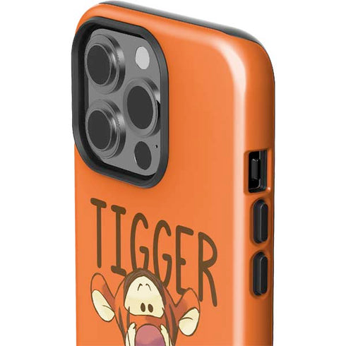 Disney Winnie the Pooh Tigget Portrait iPhone 15 Pro Impact Case