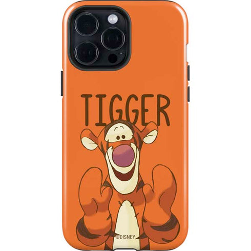 Disney Winnie the Pooh Tigget Portrait iPhone 15 Pro Max Impact Case