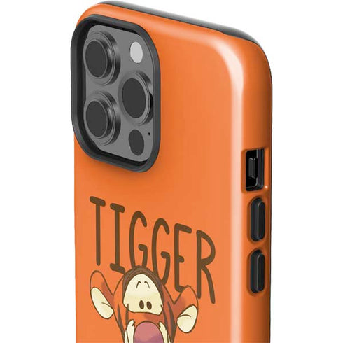 Disney Winnie the Pooh Tigget Portrait iPhone 15 Pro Max Impact Case