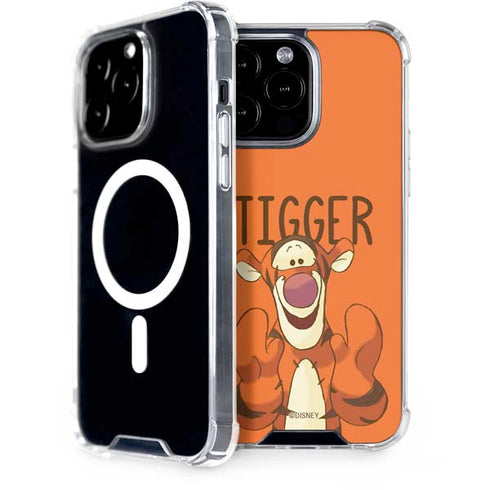 Disney Winnie the Pooh Tigget Portrait iPhone 15 Pro Max MagSafe Case