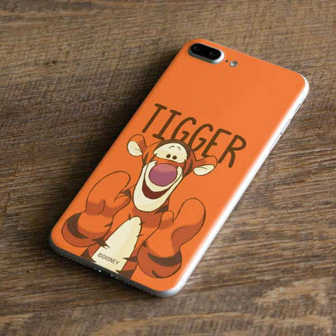 Disney Winnie the Pooh Tigget Portrait iPhone 8 Plus Skin