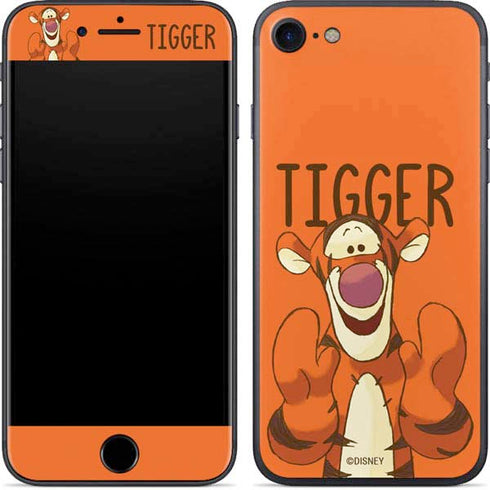 Disney Winnie the Pooh Tigget Portrait iPhone 8 Skin