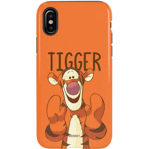 Disney Winnie the Pooh Tigget Portrait iPhone X Pro Case