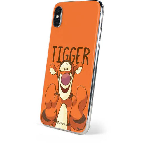 Disney Winnie the Pooh Tigget Portrait iPhone XS Skin