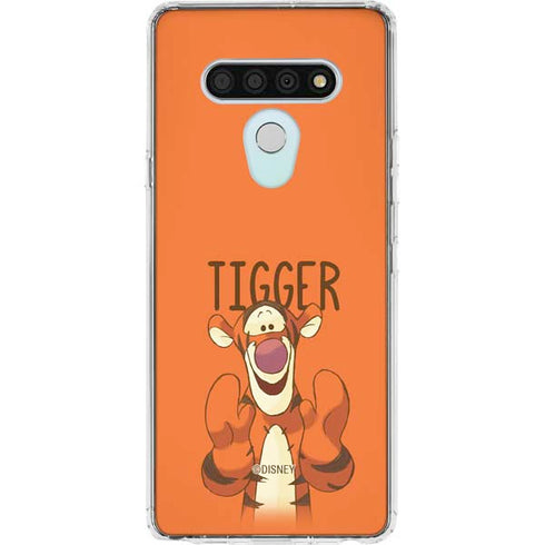 Disney Winnie the Pooh Tigget Portrait LG Stylo 6 Clear Case