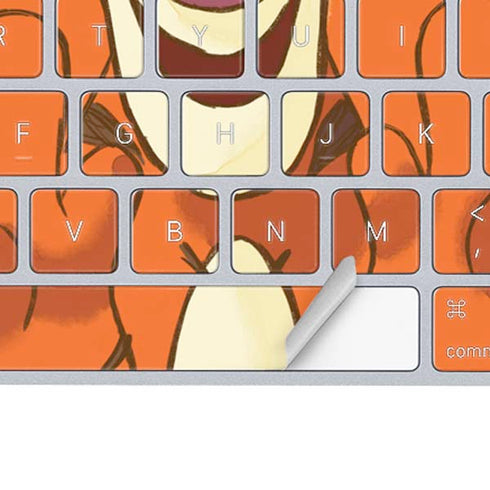 Disney Winnie the Pooh Tigget Portrait Magic Keyboard Skin