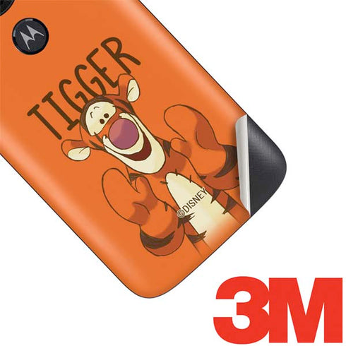 Disney Winnie the Pooh Tigget Portrait Moto E5 Play Skin