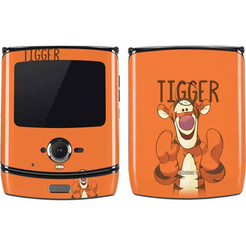 Disney Winnie the Pooh Tigget Portrait Motorola RAZR Skin
