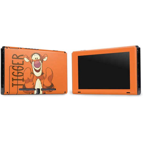 Disney Winnie the Pooh Tigget Portrait Nintendo Switch Bundle Skin