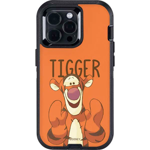 Disney Winnie the Pooh Tigget Portrait Otterbox Defender iPhone Skin