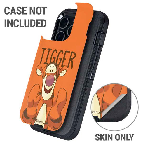 Disney Winnie the Pooh Tigget Portrait Otterbox Defender iPhone Skin